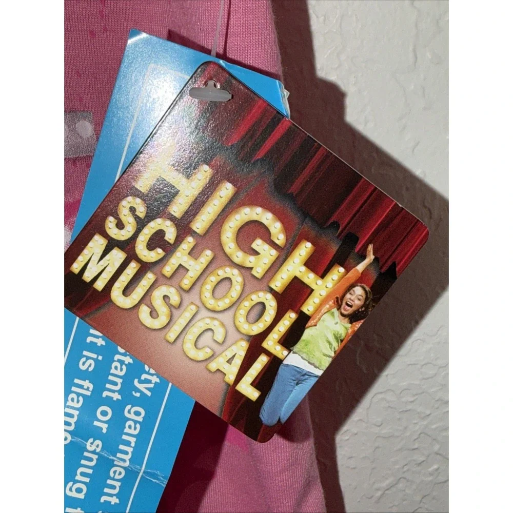 Disney High School Musical Youth Girls Size Small Vintage Y2K Teen Movie Graphic